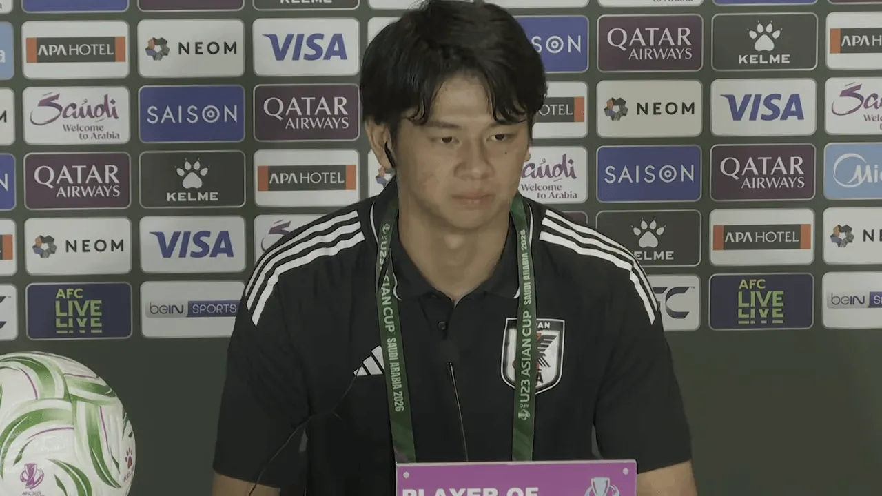 开云登录入口-点球大战立功，日本门将荒木琉伟被评为日本vs约旦最佳球员